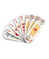 Rounded poker cards