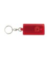 Reflective keyring with LED