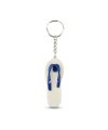 Bicolour slipper shape keyring