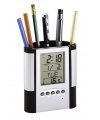 LCD alarm clock/ pen holder "Bu…