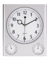 Travel alarm clock "Macau", sil…
