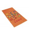 Beach towel with game "LUDO"