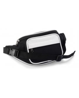Waistbag with two zipped pockets