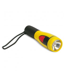 Handy torch w/ rubber handle