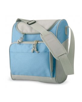 Cooler bag with front pocket