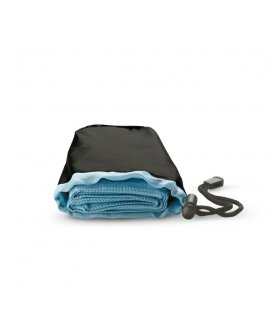 Sport towel in nylon pouch