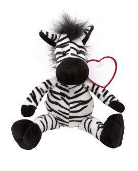Plush zebra "Lorenzo" with soft…