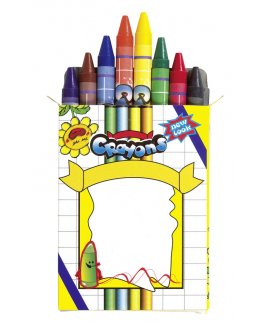 8 piece set wax crayons "Imagin…